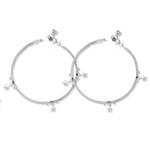 Load image into Gallery viewer, Taraash Sterling Silver Stylish Charm Anklet for Women - Taraash
