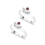 Taraash Sterling-Silver Toe Ring For Women - Silver LR0753S - Taraash