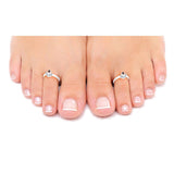Taraash Sterling-Silver Toe Ring For Women - Silver LR0753S - Taraash