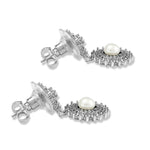 Load image into Gallery viewer, Taraash Sterling Silver White Pearl and CZ Pendant For Women - Taraash
