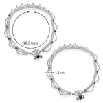 Load image into Gallery viewer, Tarash 925 Sterling Chain Based Silver Anklets For Women - Taraash
