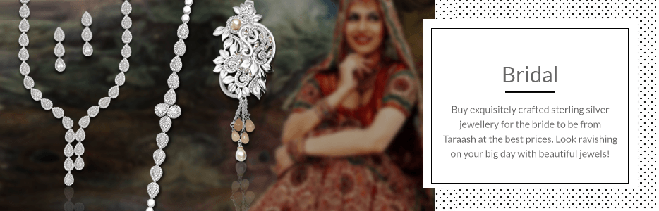 Buy quality 92.5 Sterling Silver Rajwadi Bol Moti Necklace Set Ms-3950 in  Rajkot